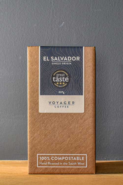 Voyager Single Origin Retail Coffee Los Pirineos Farm El Salvador